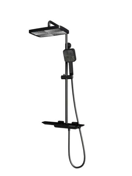 Душевая стойка RGW Shower Panels SP-34-B, черная Sancos — Оригинал