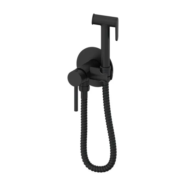 Гигиенический душ Oliveeka Y OL-829902-MB С ВНУТРЕННЕЙ ЧАСТЬЮ, черный матовый Sancos — Оригинал