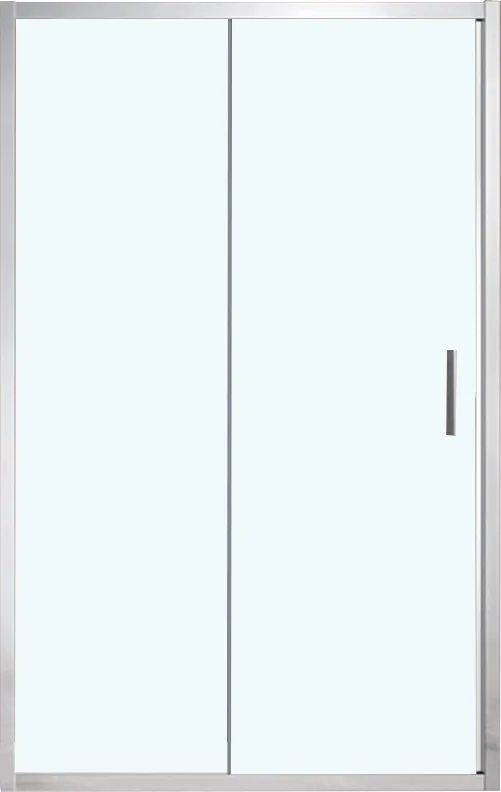 Душевая дверь в нишу Vincea Garda VDS-1G100CL 100 см, профиль хром, стекло прозрачное Sancos — официальный сайт