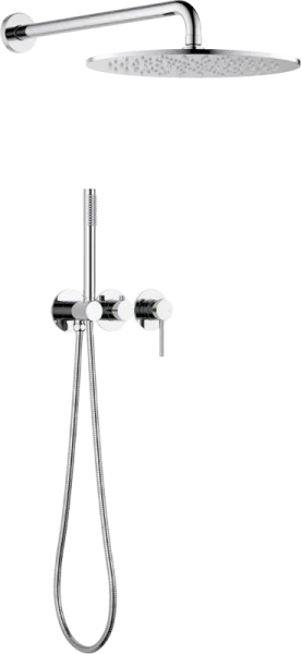 Душевой комплект Timo Saona SX-2349/00SM, С ВНУТРЕННЕЙ ЧАСТЬЮ, хром Sancos — Оригинал