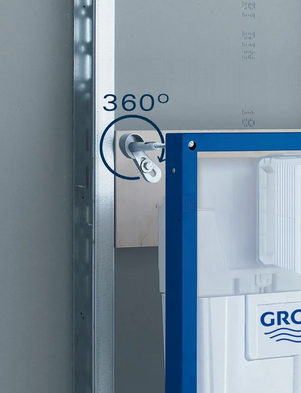Система инсталляции для унитазов Grohe Rapid SL 38750001, 4 в 1 с кнопкой смыва Sancos — официальный сайт