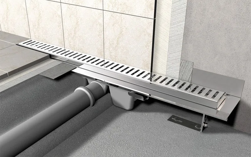Душевой трап (лоток) AlcaPlast APZ1 S 850, с опорами Sancos — официальный сайт