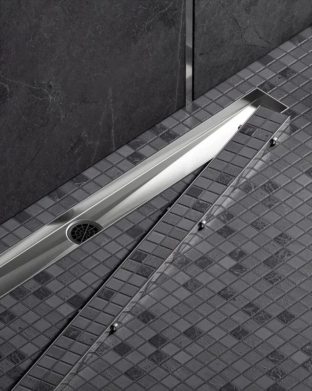 Душевой трап (лоток) Timo Drain Systems DS230206/01 600 двусторонняя панель plate под плитку, сатин Sancos — официальный сайт