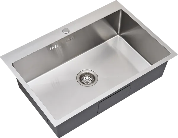 Мойка кухонная S.K.Sanitary SKS 7551 с сифоном Sancos — Оригинал