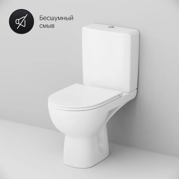 Унитаз-компакт напольный AM.PM Gem C908607SC Sancos — Оригинал