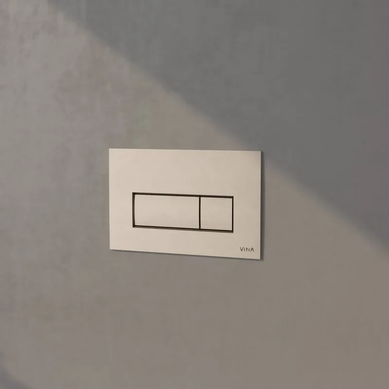 Смывной бачок скрытого монтажа VitrA V12 762-1740-01, + Кнопка смыва VitrA Root Square 740-2395 Sancos — официальный сайт