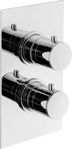 Термостатический смеситель встраиваемый Plumberia Selection Ixo XOT5020CR С ВНУТРЕННЕЙ ЧАСТЬЮ, для в Sancos — Оригинал