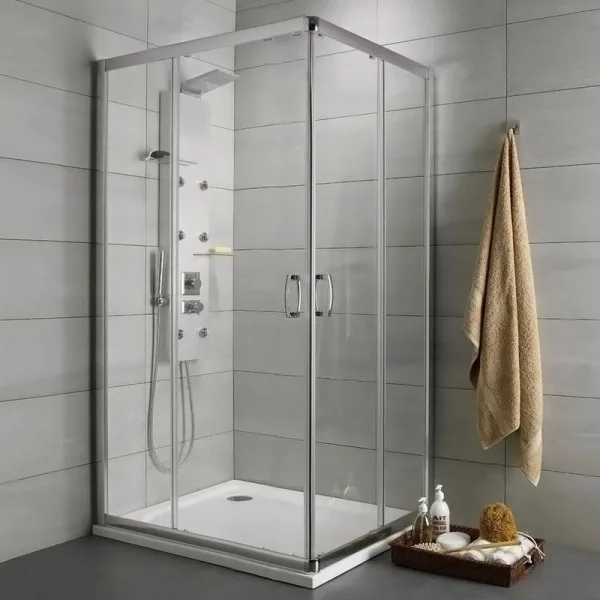 Душевой уголок Radaway Premium Plus D 80x100x190 прозрачное стекло Sancos — Оригинал