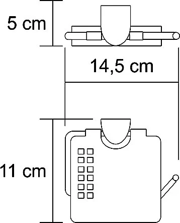 Держатель туалетной бумаги Wasserkraft Kammel K-8325 с крышкой Sancos — официальный сайт