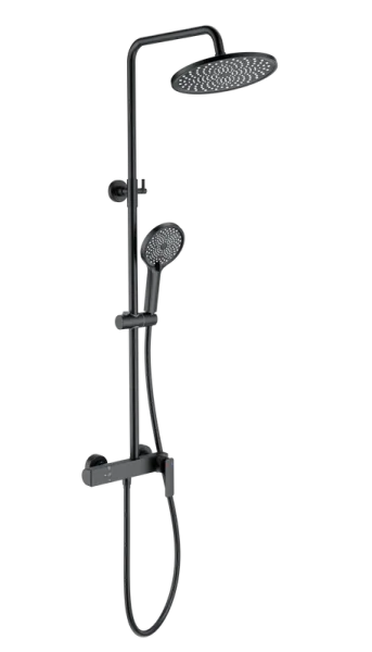 Душевая стойка Wonzon & Woghand WW-B3517-MB, матовая черная Sancos — Оригинал