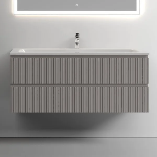 Тумба с раковиной Sancos Snob T 120 см, doha soft, раковина CN7017 Sancos — Оригинал