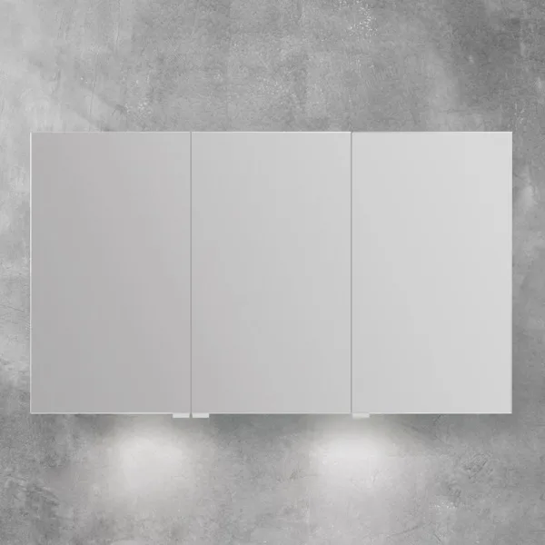 Зеркало-шкаф BelBagno SPC-3A-DL-BL-1200 Sancos — Оригинал