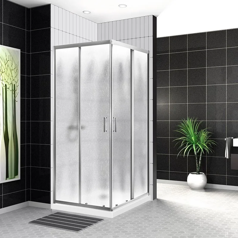 Душевой уголок BelBagno Uno UNO-195-AH-2-120/100-CH-CR стекло рифленое Sancos — официальный сайт