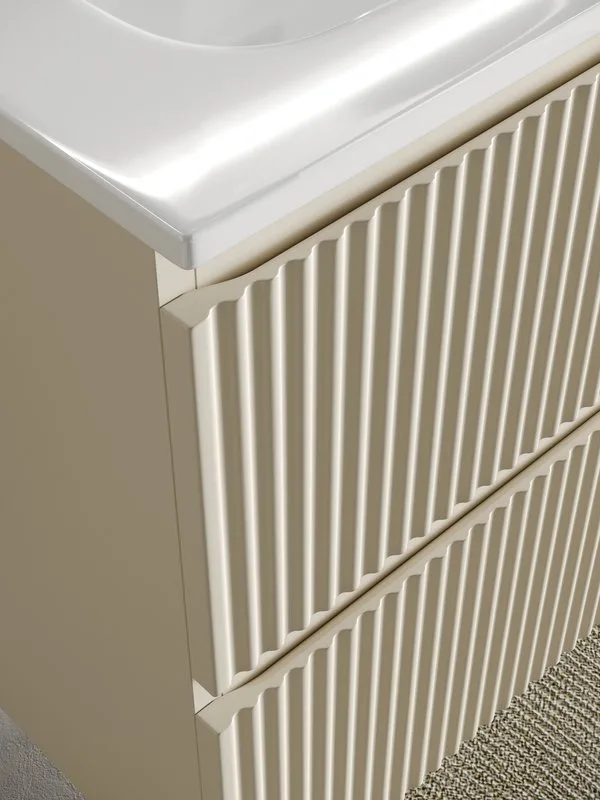 Тумба с раковиной Sancos Snob R 100 см, R, beige soft Sancos — официальный сайт