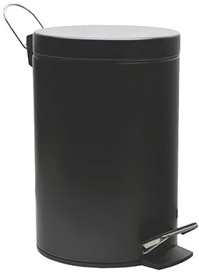 Мусорное ведро Wasserkraft Elbe K-7200 K-635BLACK 5 л Sancos — Оригинал