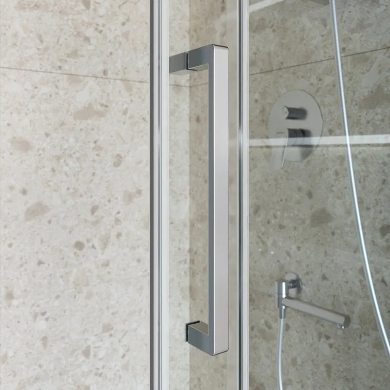 Душевая дверь в нишу BelBagno Marino 2 BF-1-110-C-CR профиль хром, стекло прозрачное Sancos — официальный сайт
