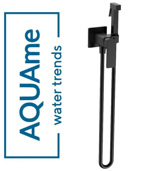 Гигиенический душ AQUAme Savona хромированный комплект AQM6817MB Sancos — Оригинал