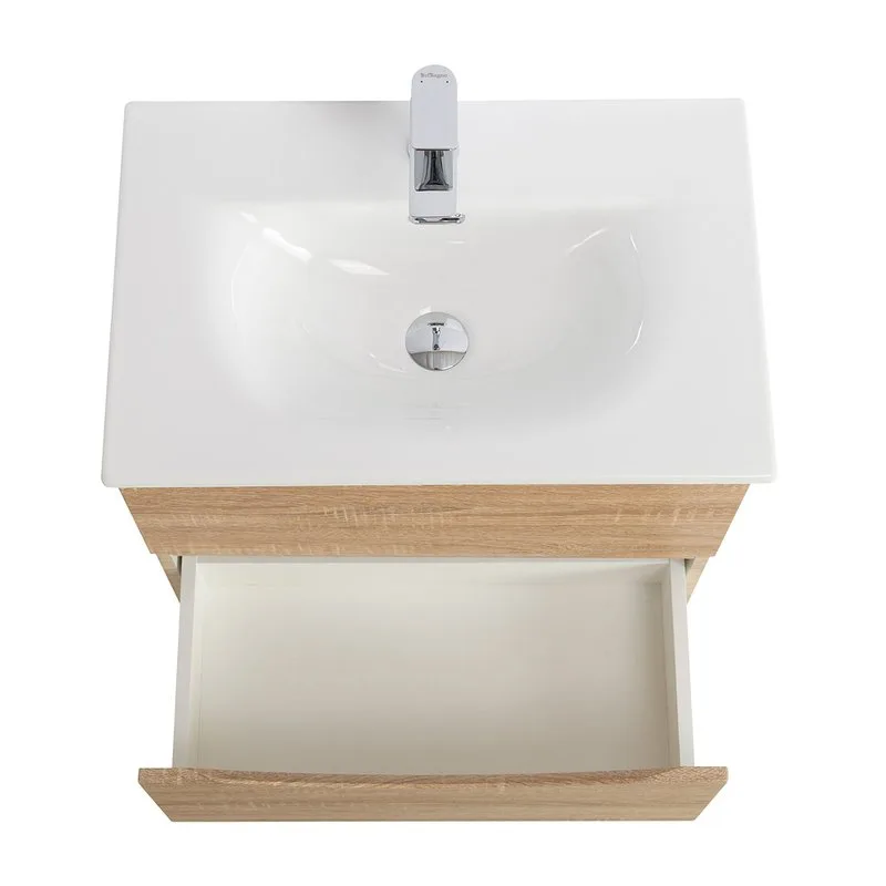 Тумба под раковину без столешницы BelBagno Marino-cer-mini 70 подвесная, rovere bianco Sancos — официальный сайт