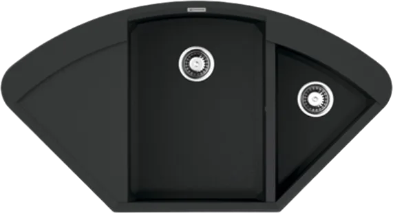 Мойка кухонная Omoikiri Sakaime 105C-BL черная Sancos — Оригинал