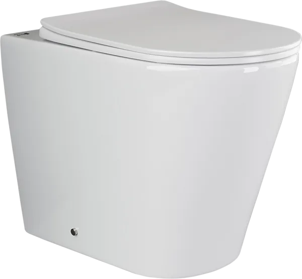 Унитаз приставной напольный Ceramicanova Highlight Rimless CN1812 Sancos — Оригинал