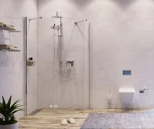 Душевой уголок Wasserkraft Aller White 10H07LW 120x90 см Sancos — официальный сайт