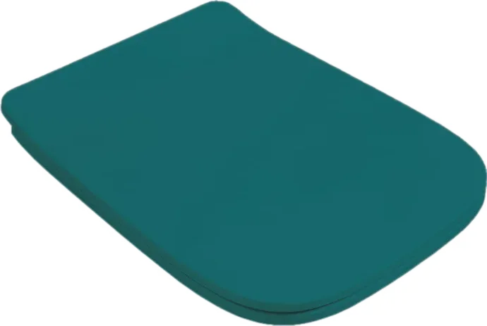 Крышка-сиденье ArtCeram A16 Slim ASV003 43 00 с микролифтом, green petrolio Sancos — официальный сайт