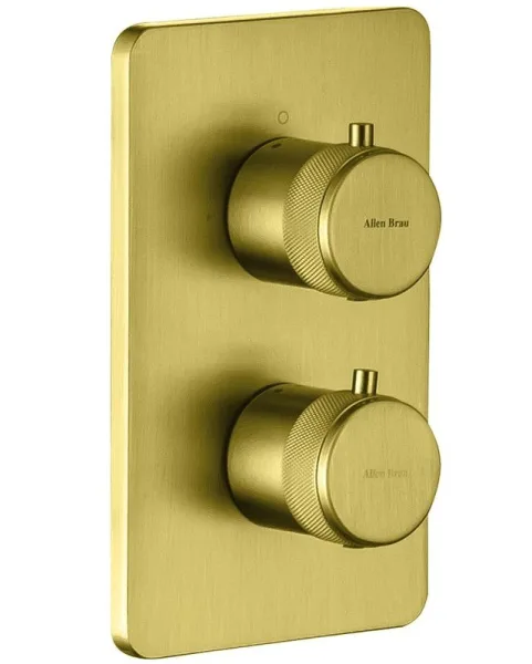 Термостатический смеситель встраиваемый Allen Brau Priority 5.31213-GB, С ВНУТРЕННЕЙ ЧАСТЬЮ, браширо Sancos — Оригинал