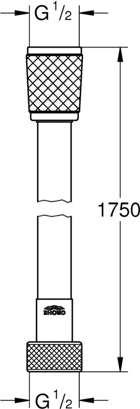 Душевой шланг Grohe Relexaflex 28154002 Sancos — официальный сайт