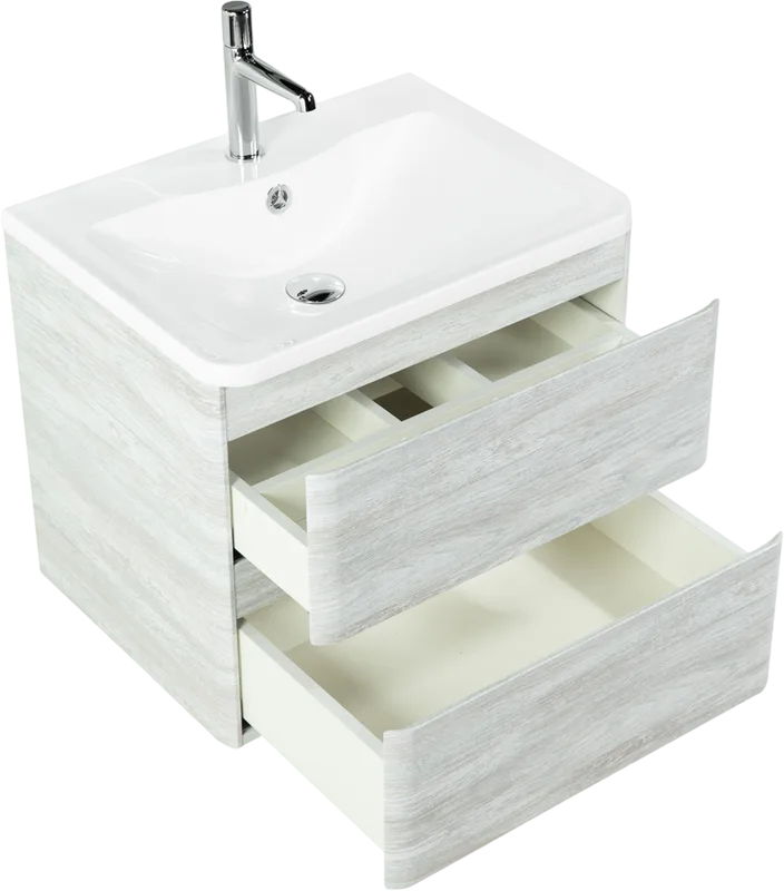 Тумба под раковину без столешницы BelBagno Albano 60 подвесная, rovere vintage bianco Sancos — официальный сайт