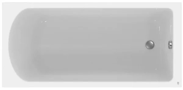 Акриловая ванна Ideal Standard Hotline K274601 без опоры 170x75 см, пристенная, euro white  Sancos — Оригинал