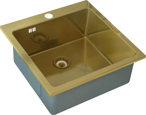 Мойка кухонная Zorg Inox PVD SZR-51 BRONZE Sancos — Оригинал