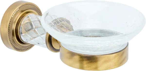 Мыльница Boheme Murano Cristal 10903-CRST-BR бронза Sancos — Оригинал