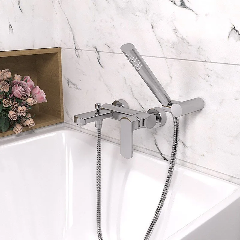 Смеситель для ванны с душем Paini Ovo 86CR1052SKM Sancos — официальный сайт