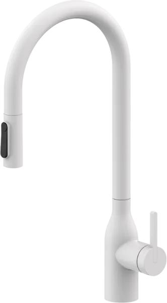 Смеситель для кухни Paulmark Universal Un213880-WH белый Sancos — Оригинал