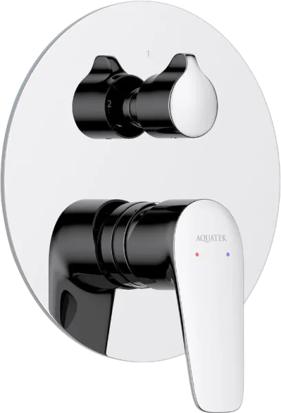 Встраиваемый смеситель AQUATEK Бетта AQ1146CR С ВНУТРЕННЕЙ ЧАСТЬЮ, хром Sancos — Оригинал