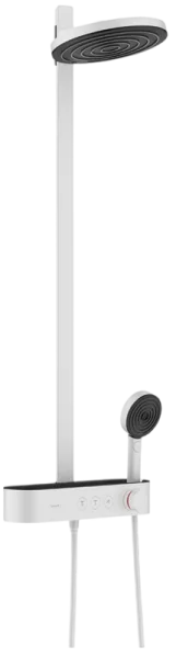 Душевая стойка Hansgrohe Pulsify Showerpipe 260 2jet 24240700, матовый белый Sancos — Оригинал