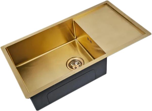 Мойка кухонная Zorg Inox PVD SZR-7844 BRONZE Sancos — Оригинал
