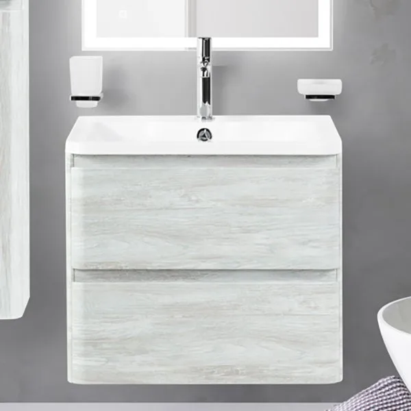 Тумба под раковину без столешницы BelBagno Albano 70 подвесная, rovere vintage bianco Sancos — Оригинал