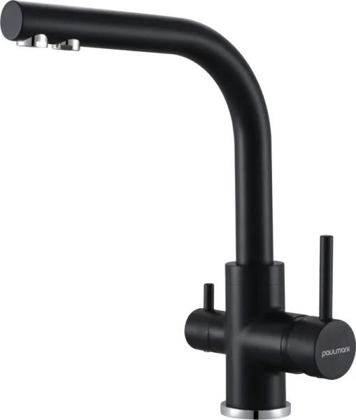 Смеситель для кухни Paulmark Essen Es213011-401TB антрацит Sancos — Оригинал