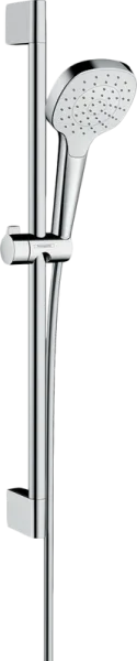 Душевой гарнитур Hansgrohe Croma Select E 26584400, белый, хром Sancos — Оригинал
