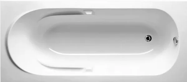 Акриловая ванна Riho Future B073001005 без опоры 170x75 см, пристенная, белая Sancos — Оригинал