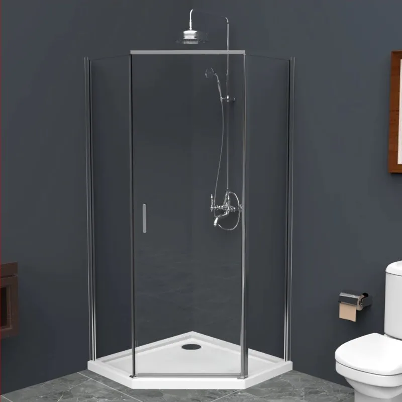 Душевой уголок BelBagno Uno 195 P 1 90 C Cr стекло прозрачное Sancos — официальный сайт