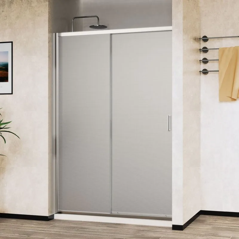 Душевая дверь в нишу Vincea City VDS-5CT100MT 100 см, стекло матовое, хром Sancos — официальный сайт