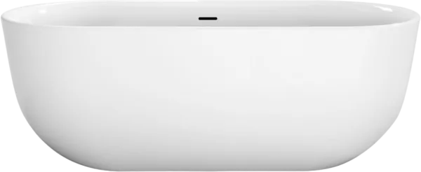 Акриловая ванна BelBagno BB706-1700-770 170x75 см, отдельностоящая, белая, овальная Sancos — Оригинал