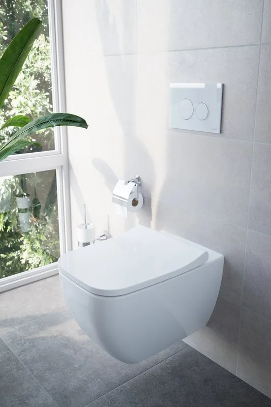 Крышка-сиденье VitrA Integra Square 810-003-009 быстросъемная, с микролифтом Sancos — официальный сайт