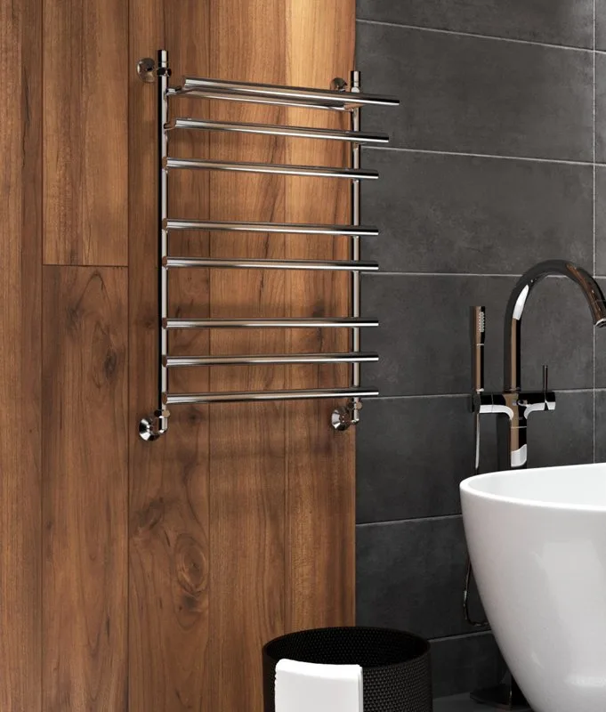 Полотенцесушитель водяной Indigo Just Shelf LJSHW80-50, серебристый Sancos — официальный сайт