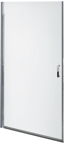 Душевая дверь в нишу BelBagno Uno B-1-100-P-Cr стекло рифленое Sancos — Оригинал