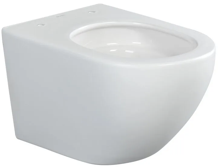 Чаша для унитаза подвесного Splendy Light LI10152VNW безободковый, белый Sancos — официальный сайт