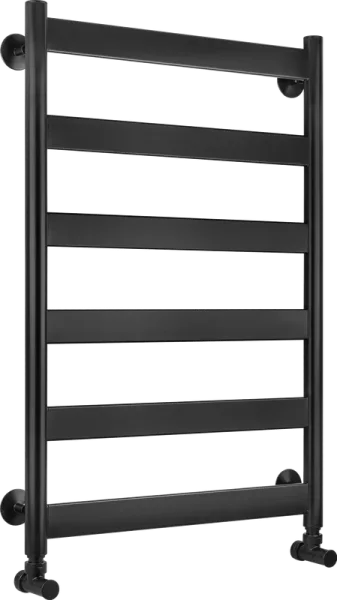 Полотенцесушитель водяной Secado Комано 2 80x50, черный матовый Sancos — Оригинал