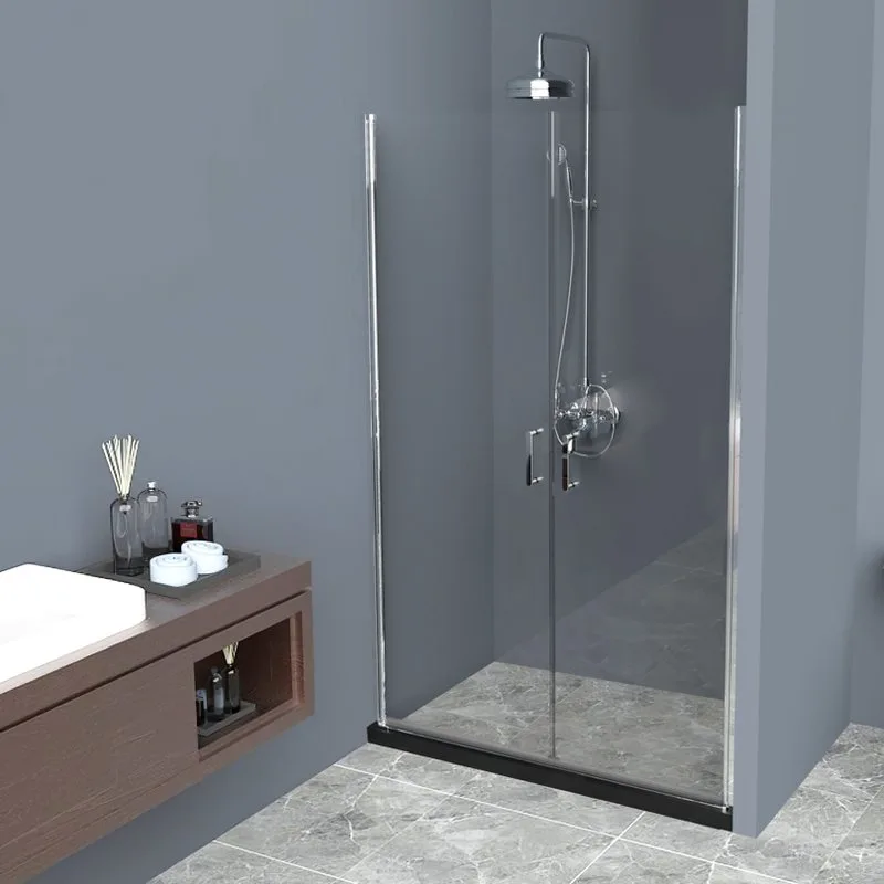Душевая дверь в нишу BelBagno Uno B-2-120-C-Cr стекло прозрачное Sancos — официальный сайт